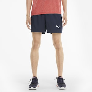 Active Woven 5" Regular Fit Men's Shorts, Peacoat, extralarge-IND